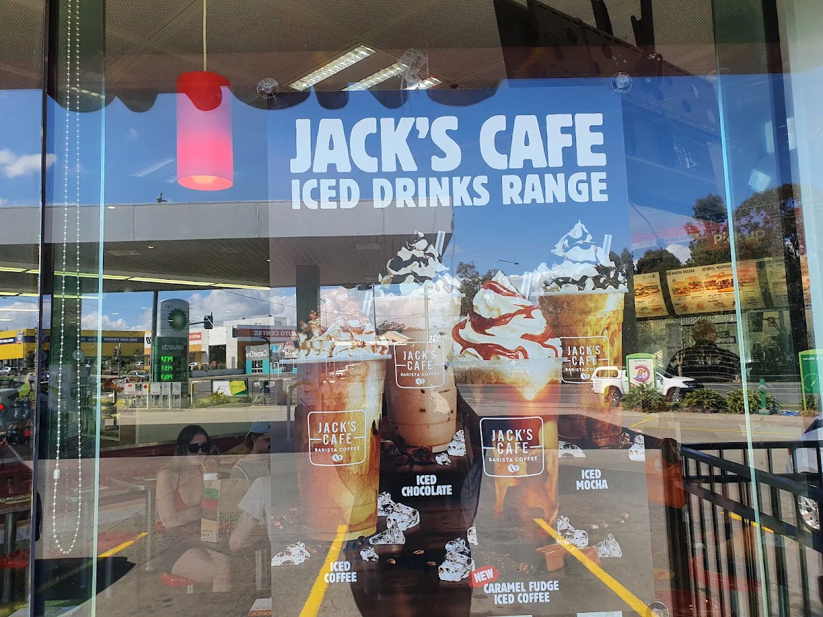 Menu, Hungry Jack's Burgers Caloundra