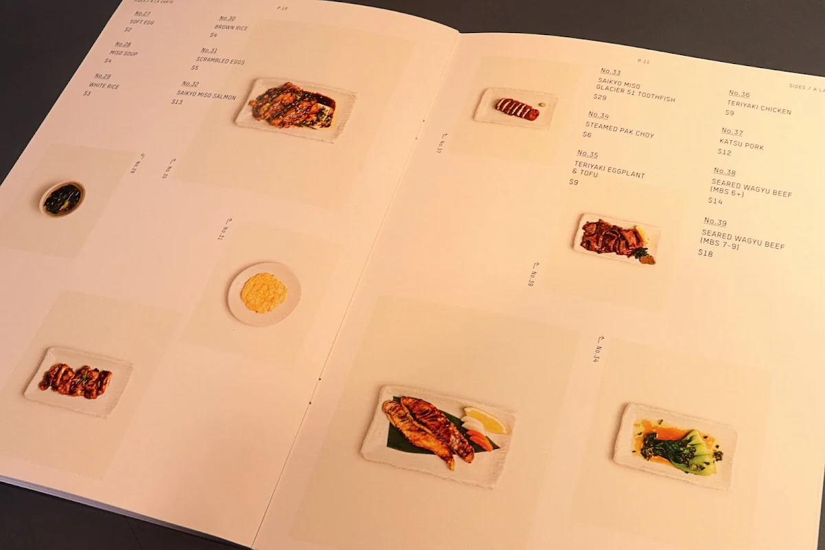 Menu, Dopa Donburi and Dessert - Darling Square