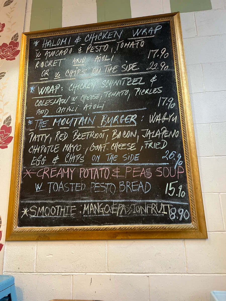 Menu, Two Good Eggs Cafe