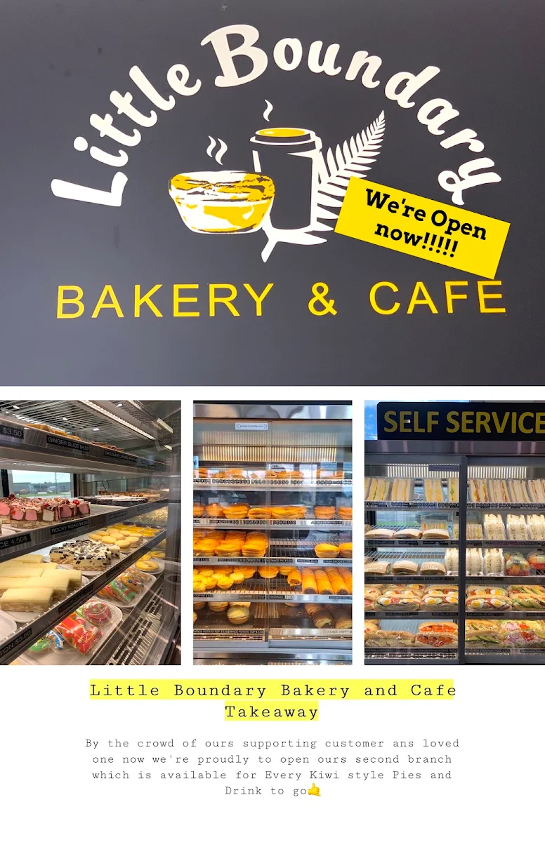 Menu, Little Boundary Bakery and Cafe Takeaway