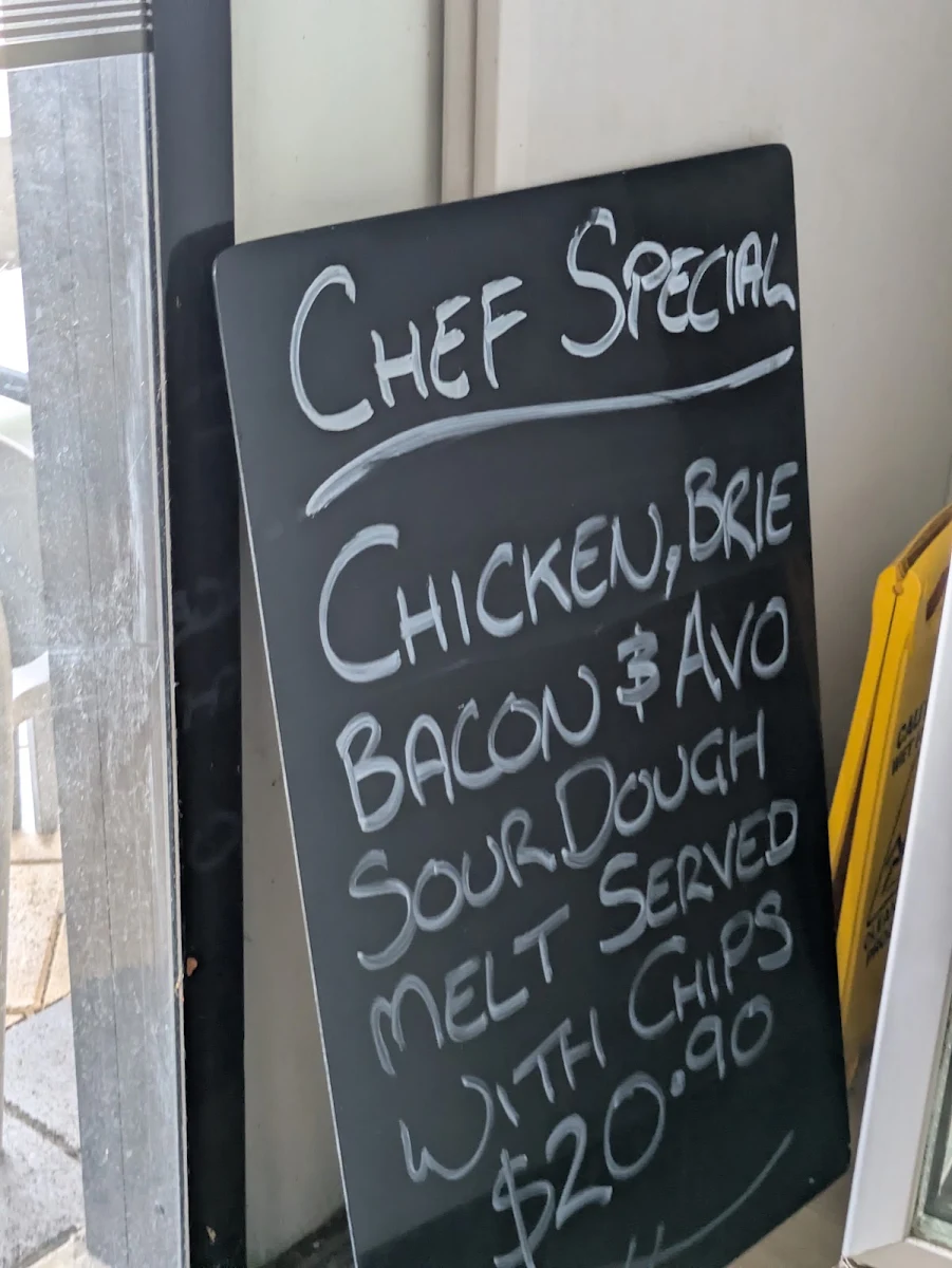 Menu, Cafe 8