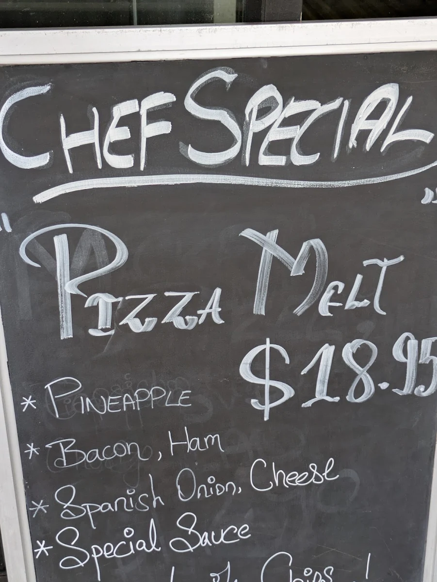 Menu, Cafe 8