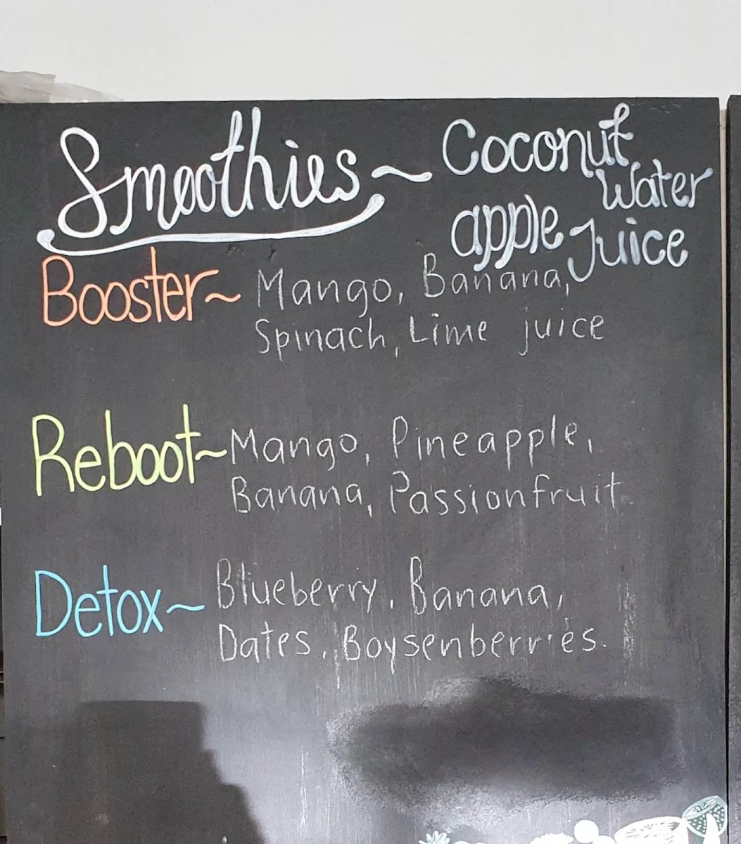 Menu, Cattle Dog Cafe & Florist