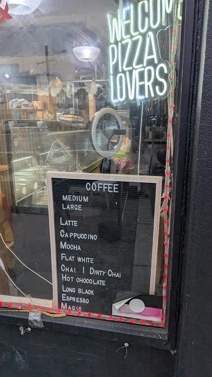 Menu, Binny'z Pizza & Cafe
