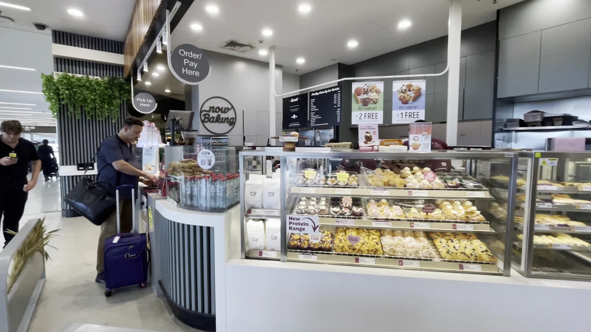 Muffin Break Adelaide Airport cover