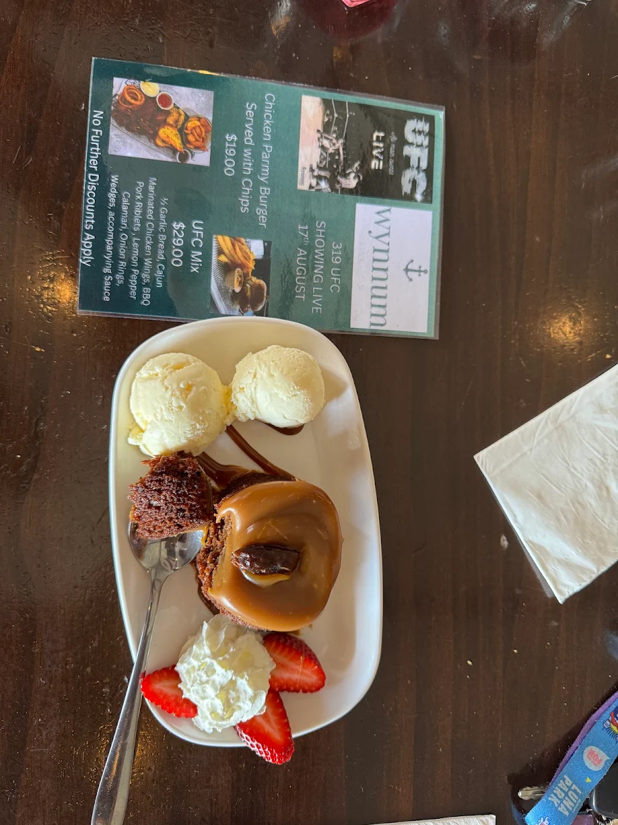 Menu, Wynnum Tavern