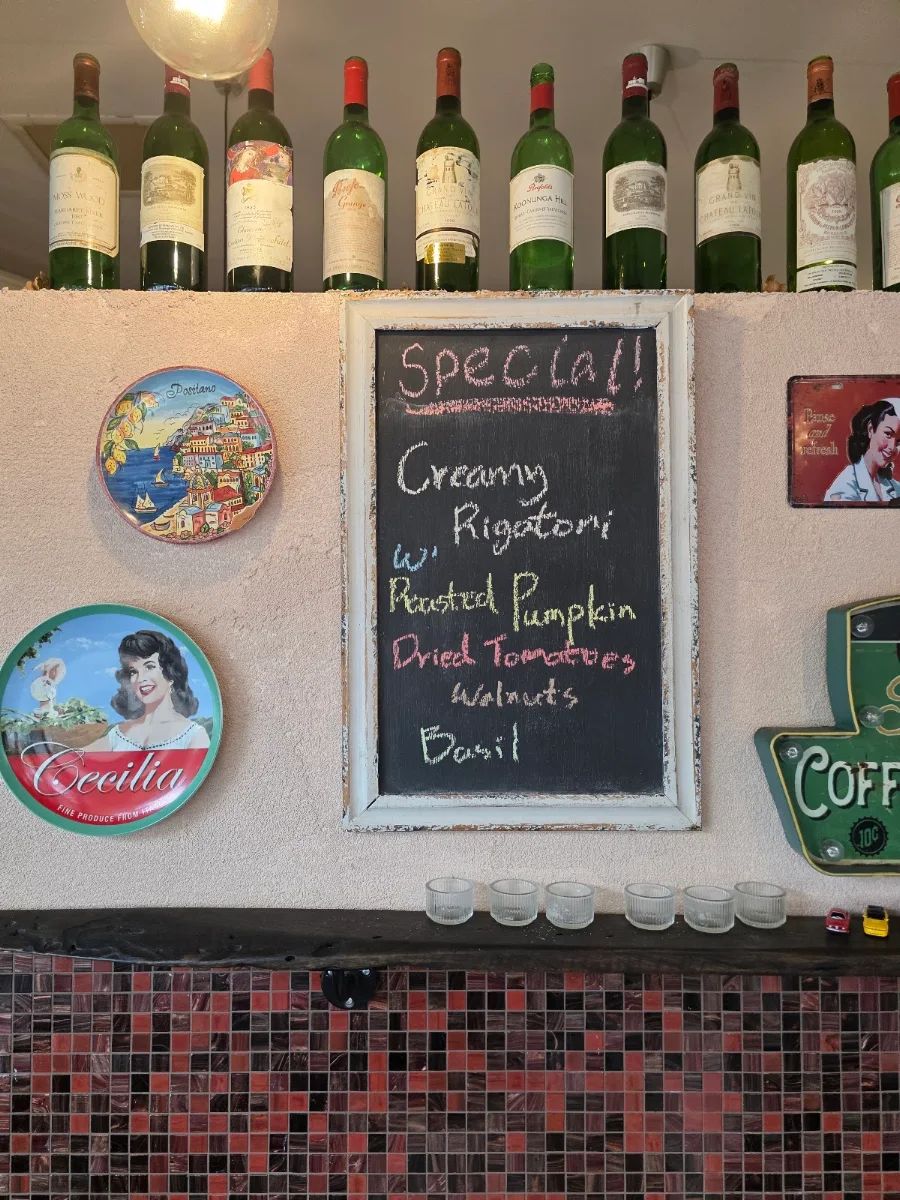 Menu, Cariola