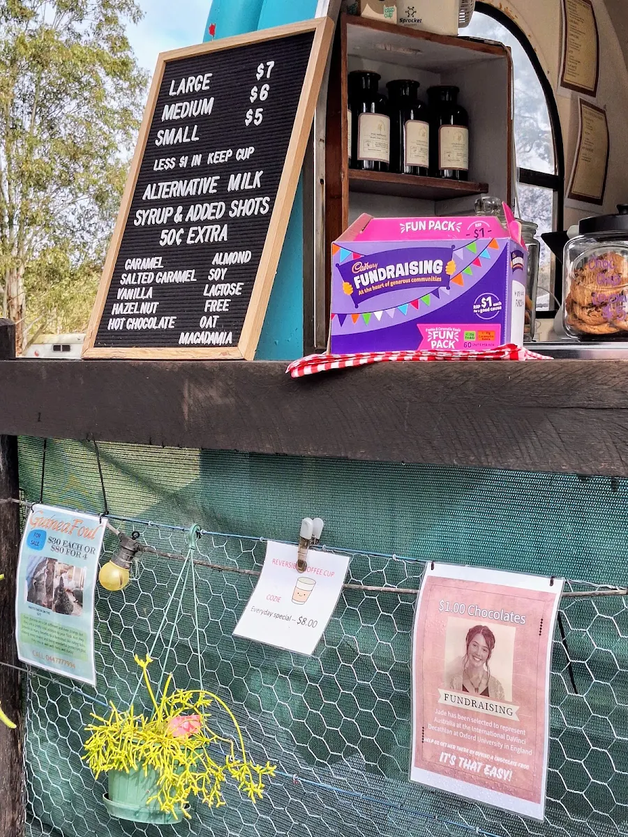 Menu, Crazy Chick Cafe @ Happy Ever After