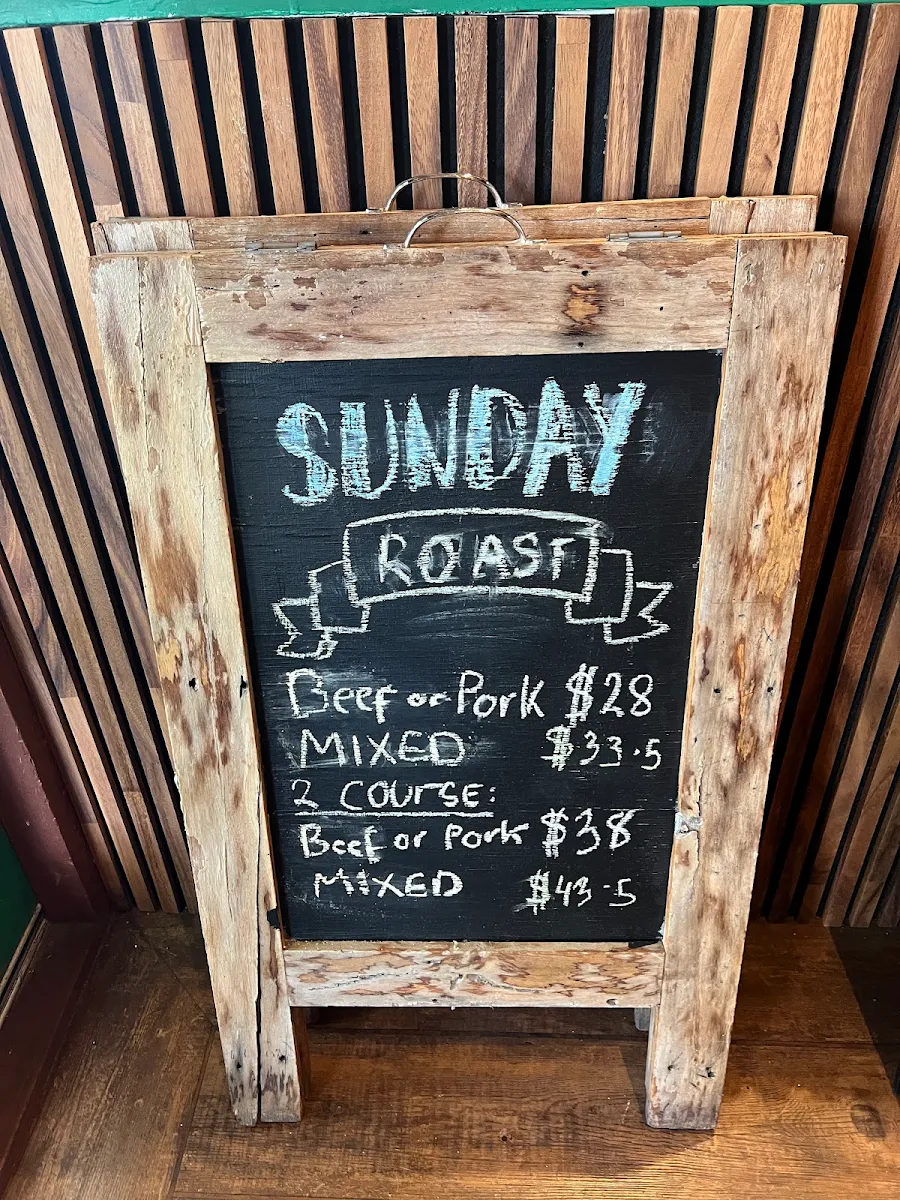 Menu, Friar Tuck's House