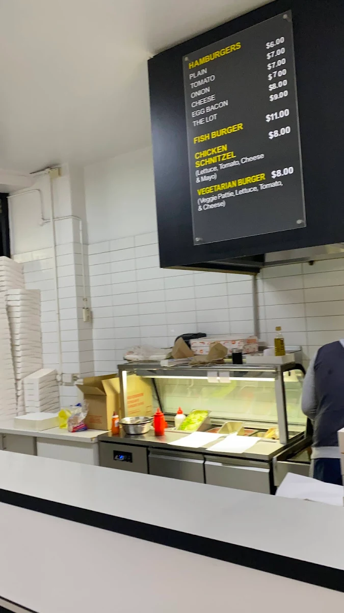 Menu, Hobsons Bay Fish and Chips