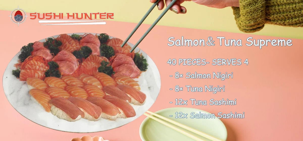 Menu, Sushi Hunter