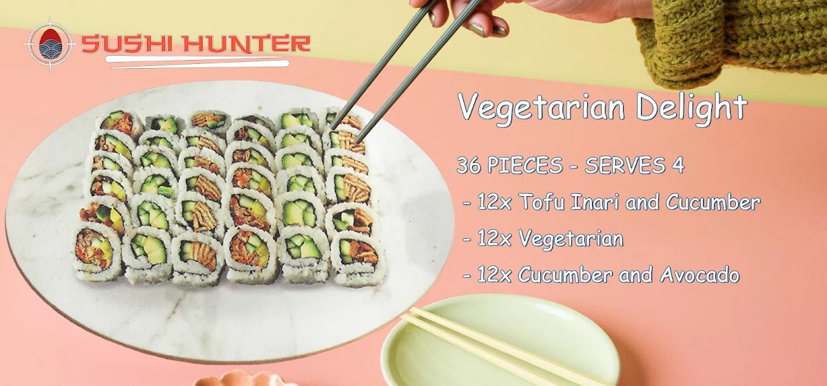 Menu, Sushi Hunter