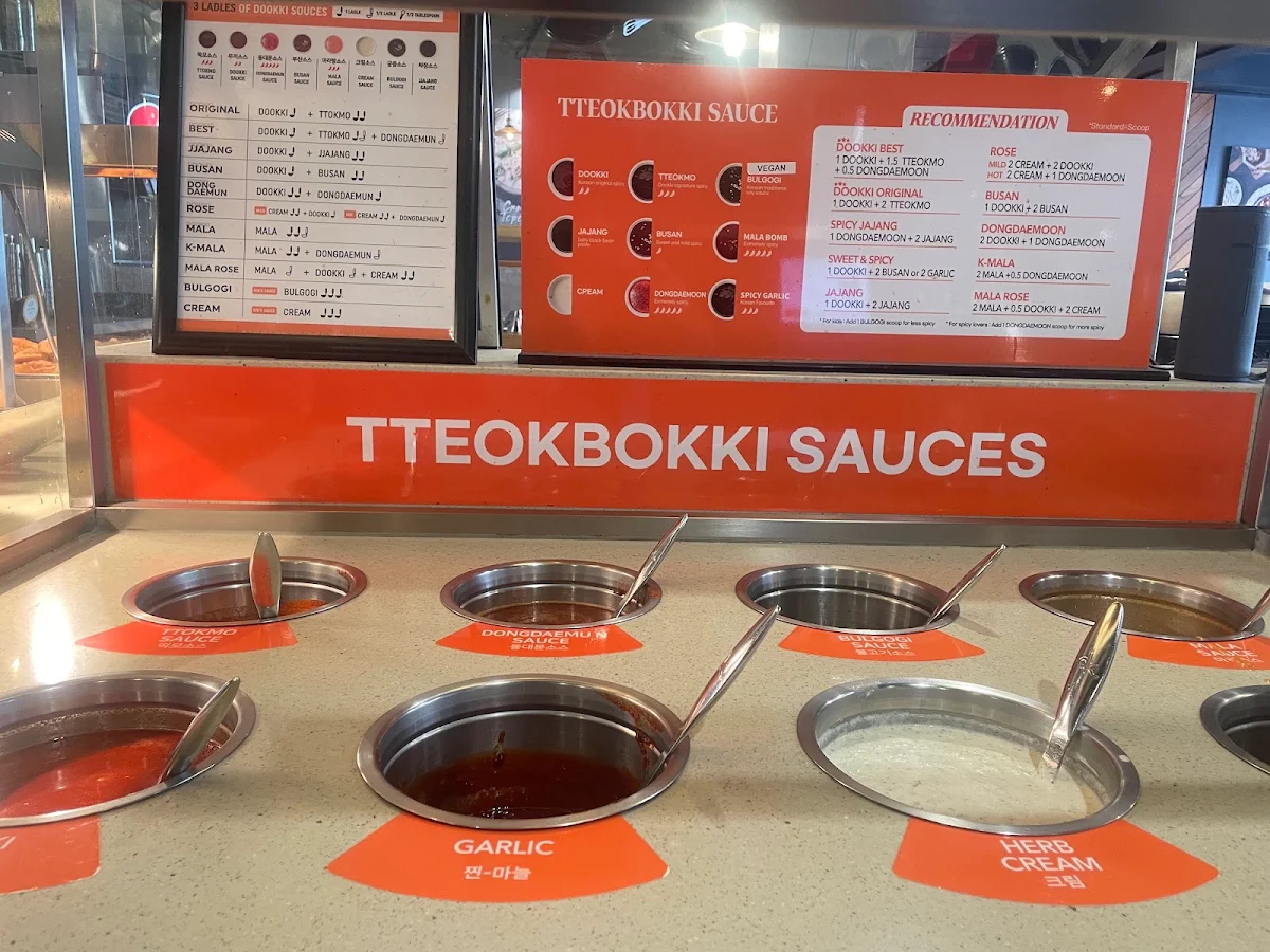 Menu, Dookki Sydney - 두끼 떡볶이 - Korean Tteokbokki Hotpot Buffet (All You Can Eat!)