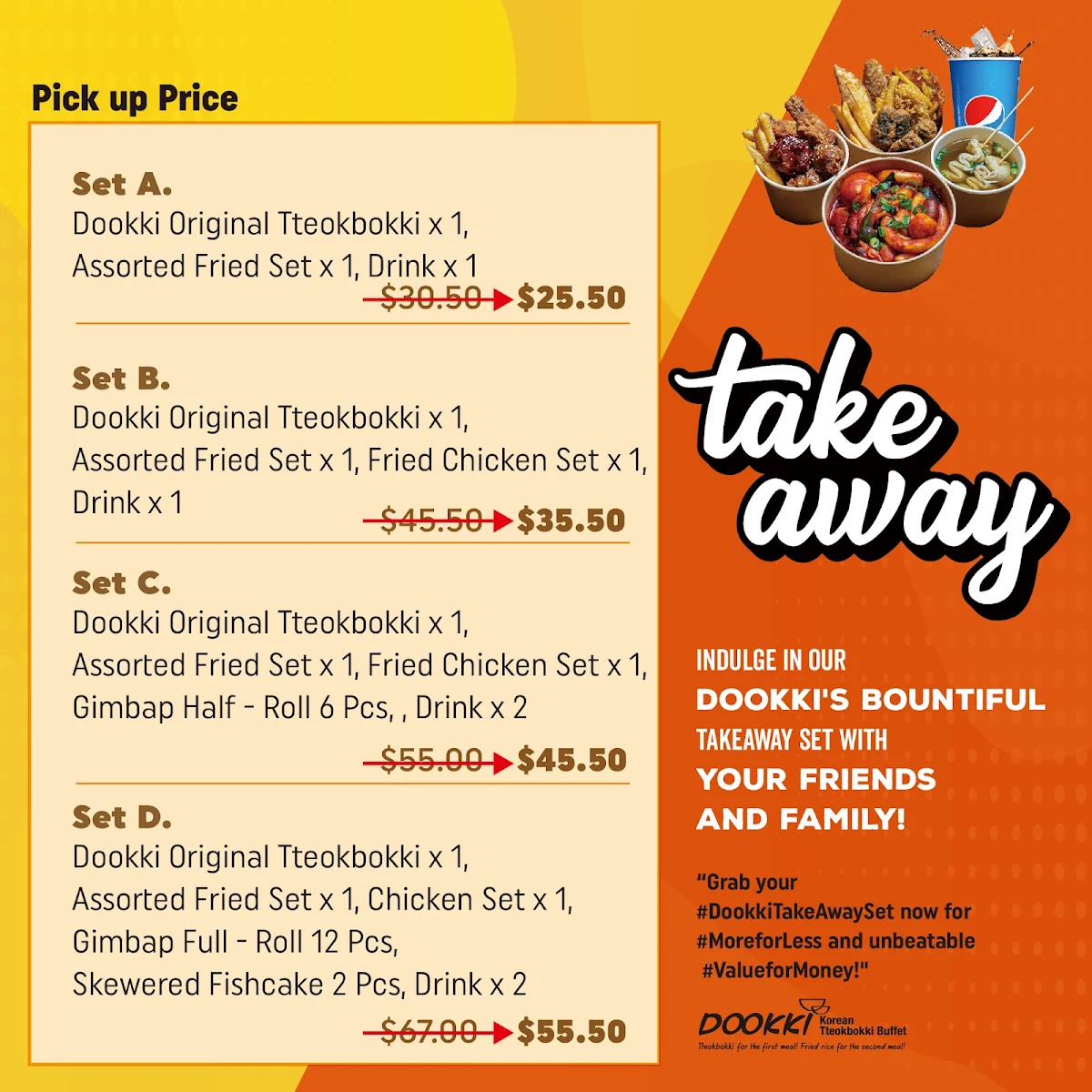 Menu, Dookki Sydney - 두끼 떡볶이 - Korean Tteokbokki Hotpot Buffet (All You Can Eat!)