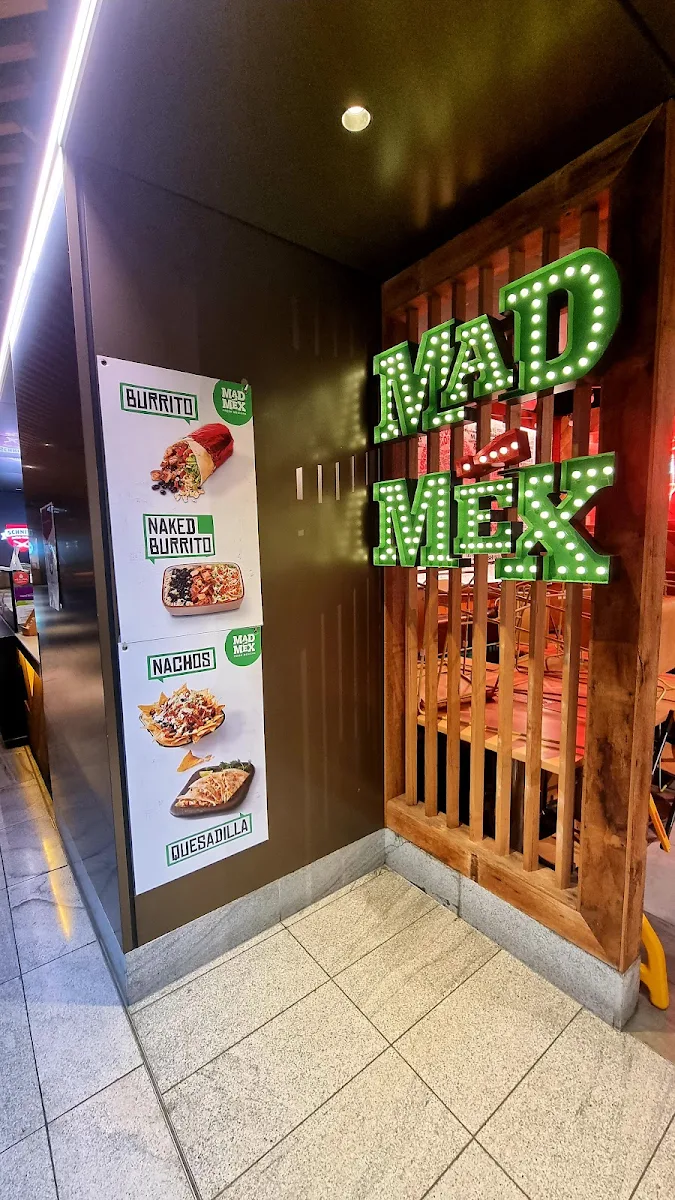 Menu, Mad Mex Gateway (Circular Quay)