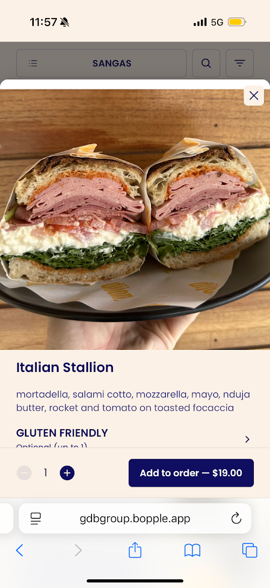Menu, Dijon Toasties & Coffee