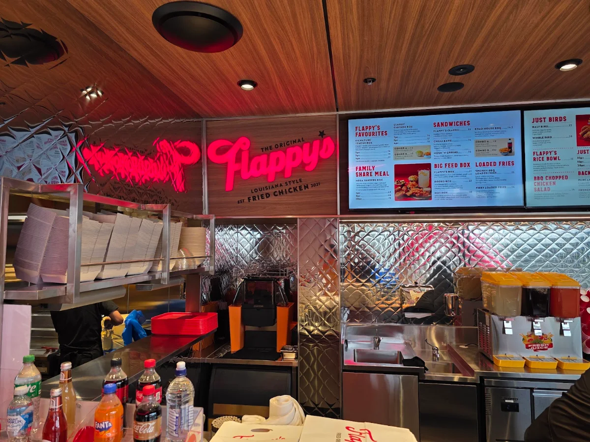 Menu, Flappy's Fried Chicken Castle Hill