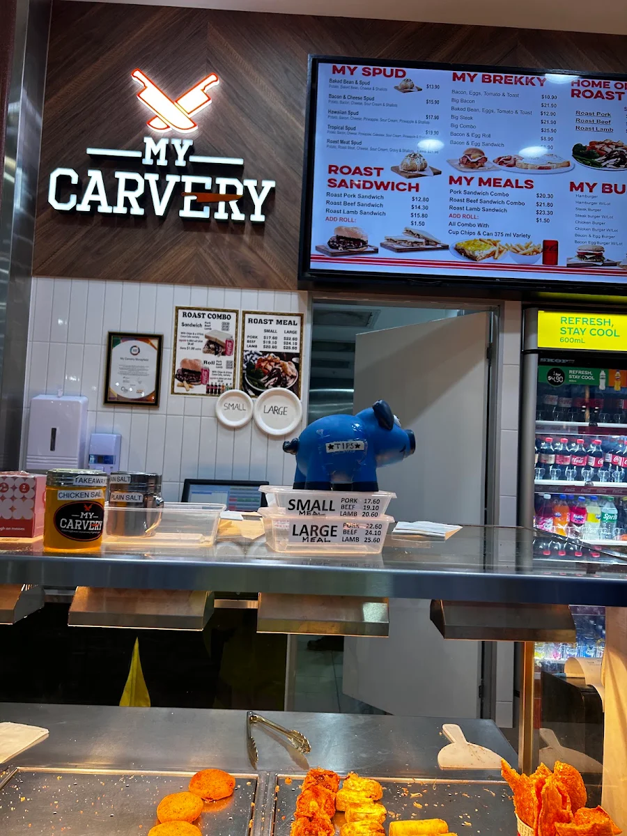 Menu, My Carvery