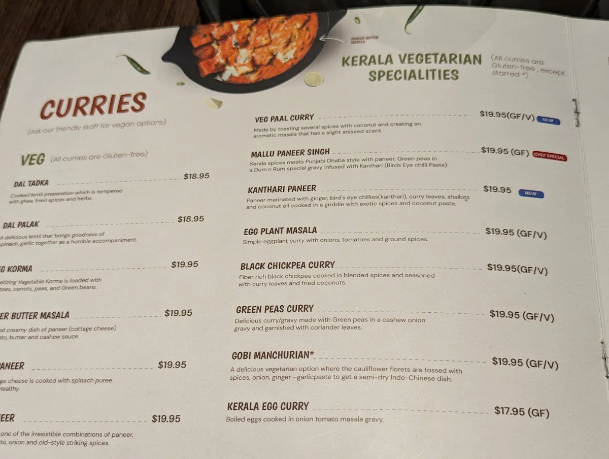 Menu, Dum n Rum Stafford Heights