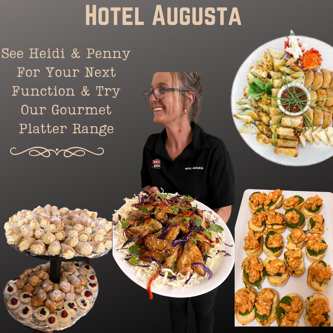 Menu, Hotel Augusta Port Augusta