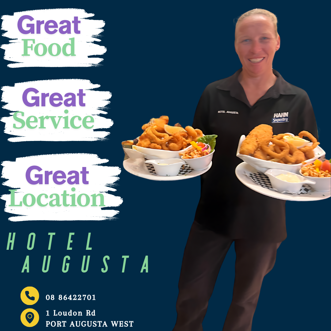 Menu, Hotel Augusta Port Augusta