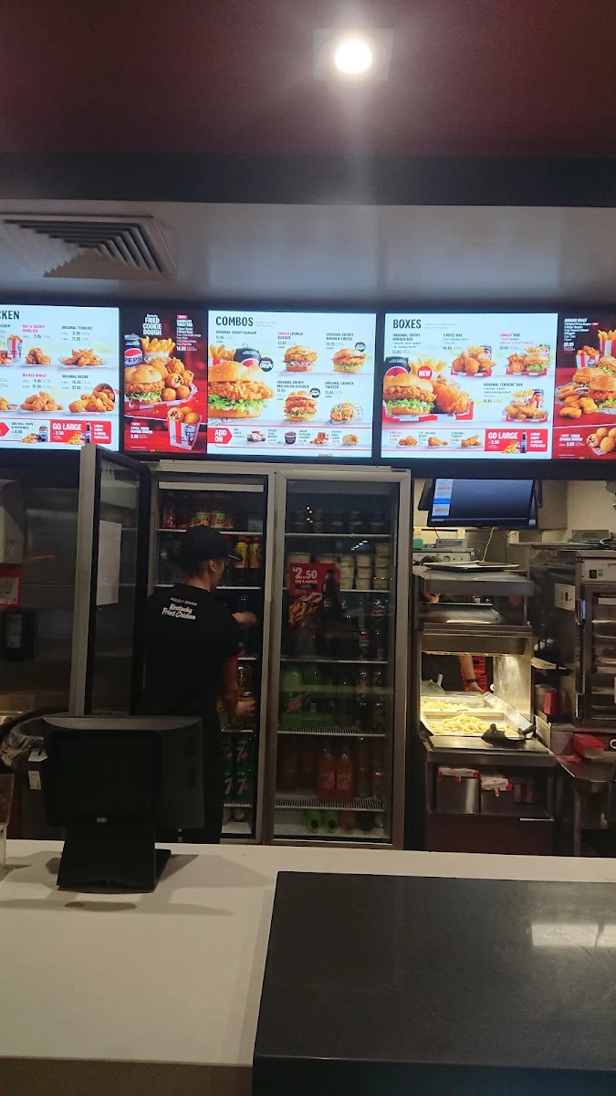 Menu, KFC Legana