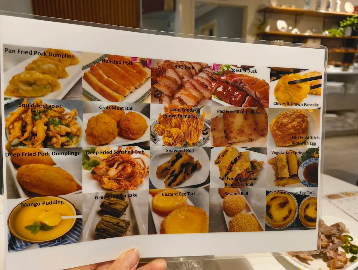 Menu, Taste Canton Chinese Restaurant 食德