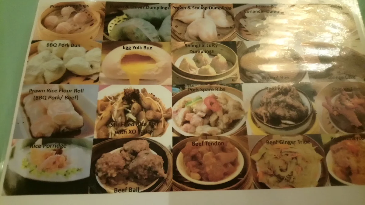 Menu, Taste Canton Chinese Restaurant 食德