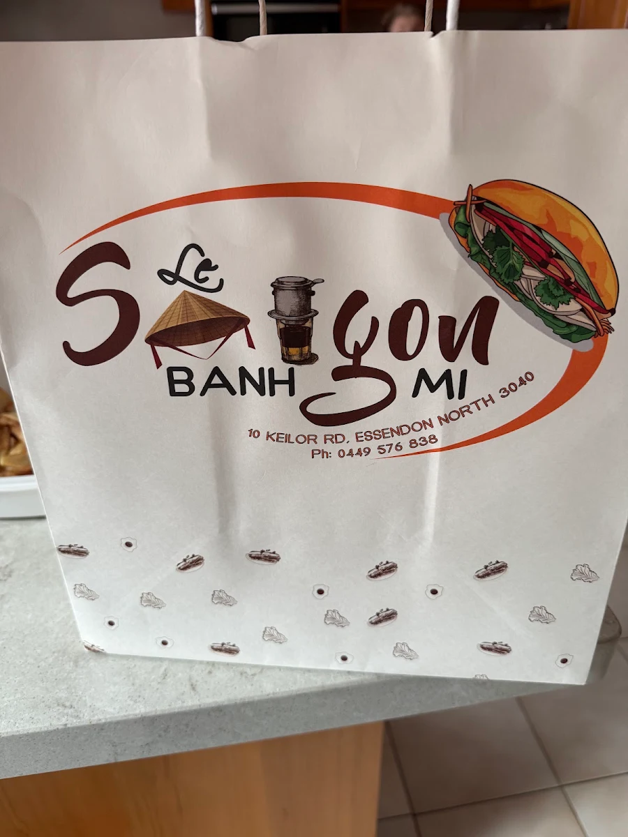 Menu, Le Saigon Banh Mi