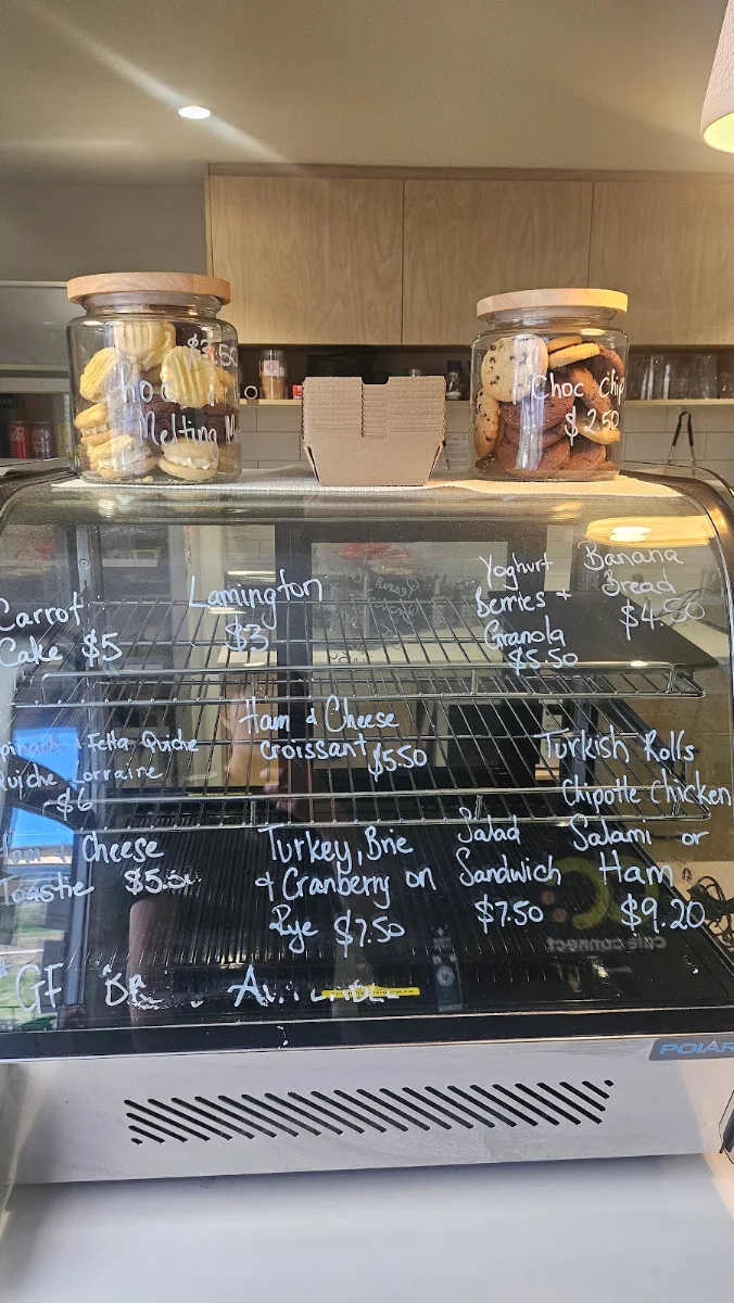 Menu, Cafe Connect