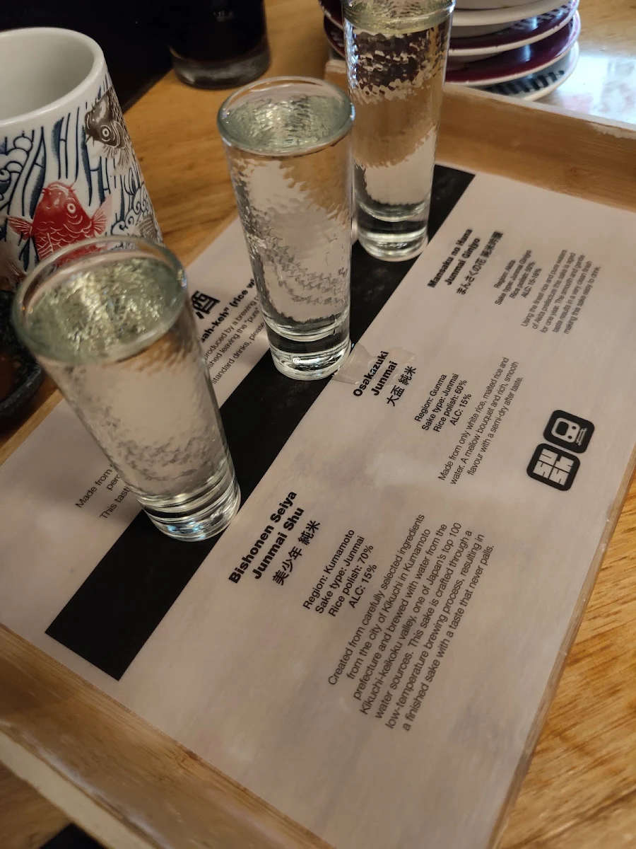 Menu, Sush Track