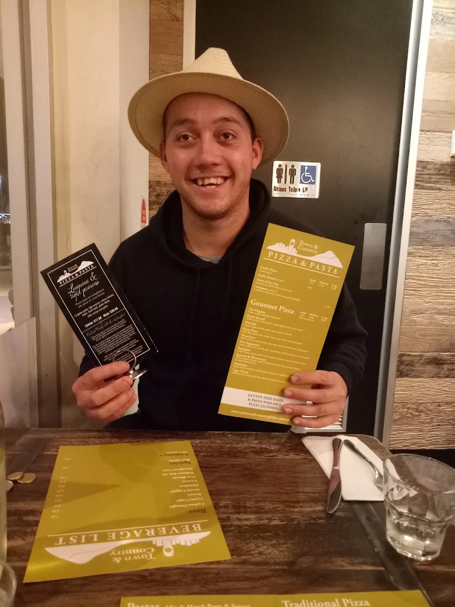 Menu, Town & Country Pizza & Pasta Waurn Ponds