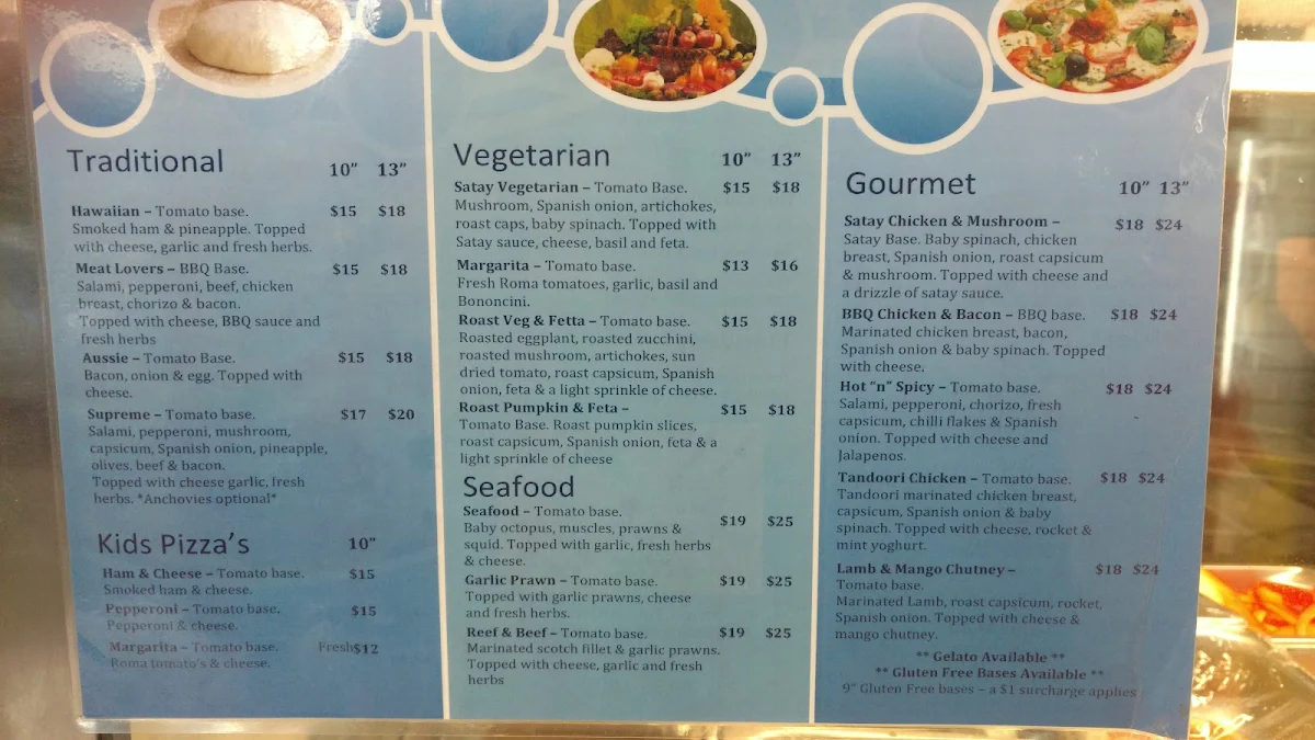Menu, Grey Dolphins Takeaway