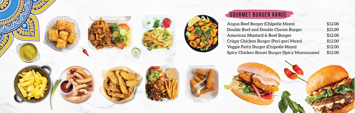 Menu, Garlicboyz (Ashwood)