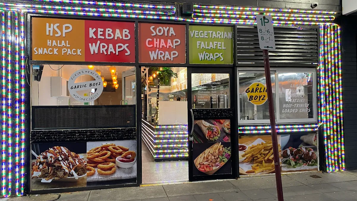 Menu, Garlicboyz (Ashwood)