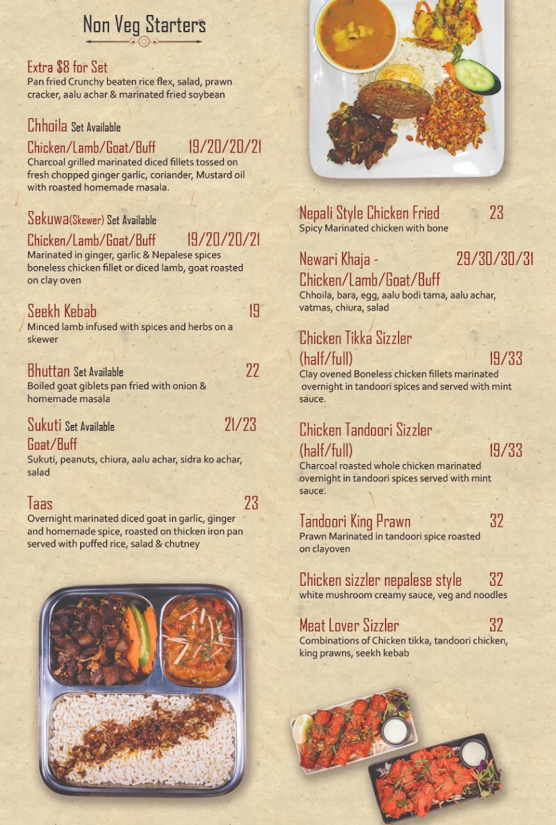 Menu, Chulho Town Hall