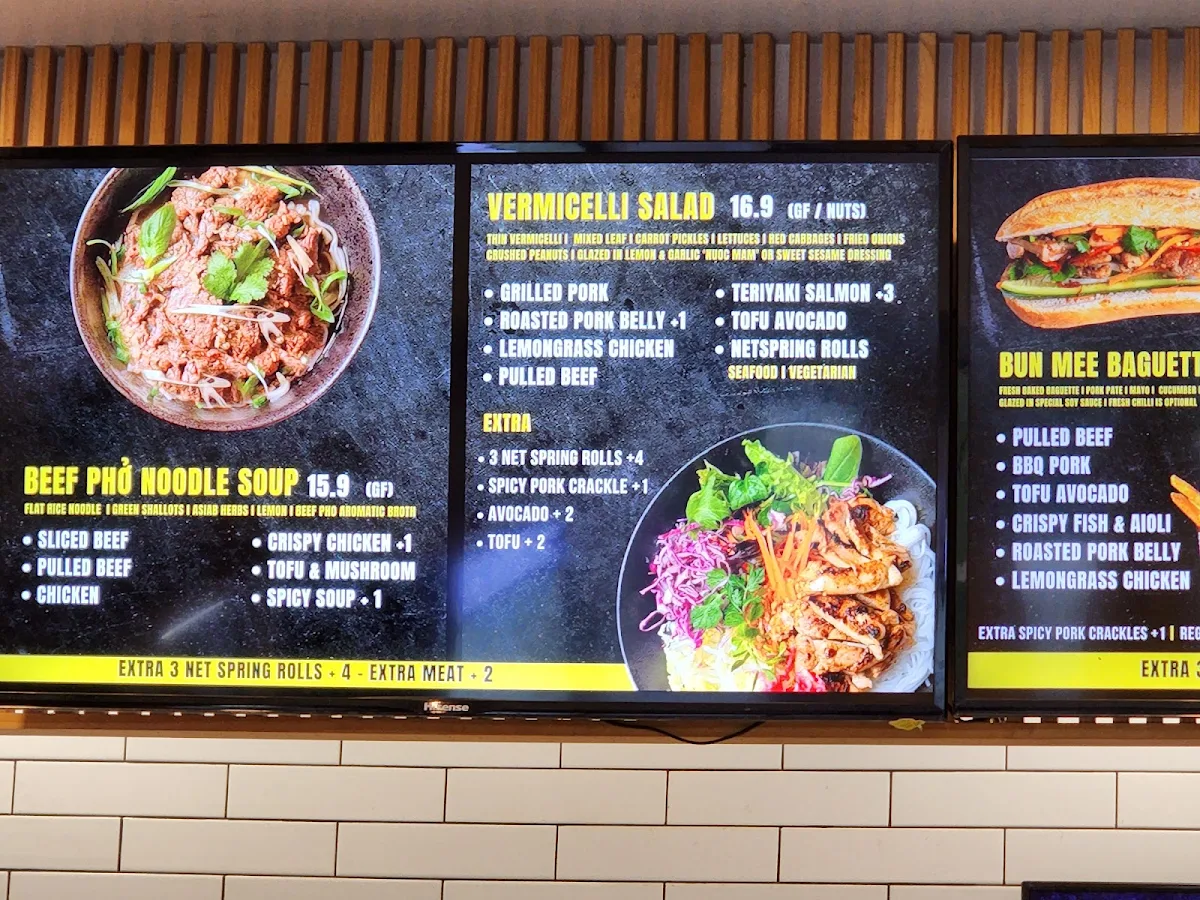 Menu, An Viet Street Food ( Dee Why )