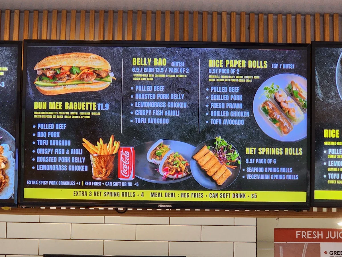 Menu, An Viet Street Food ( Dee Why )