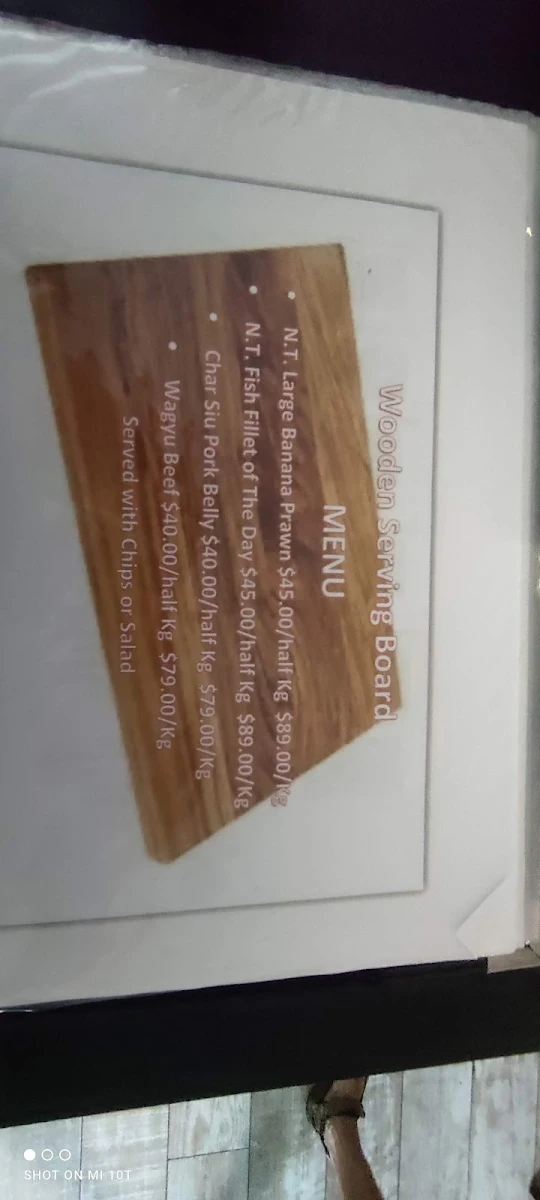 Menu, Cathy’s Place