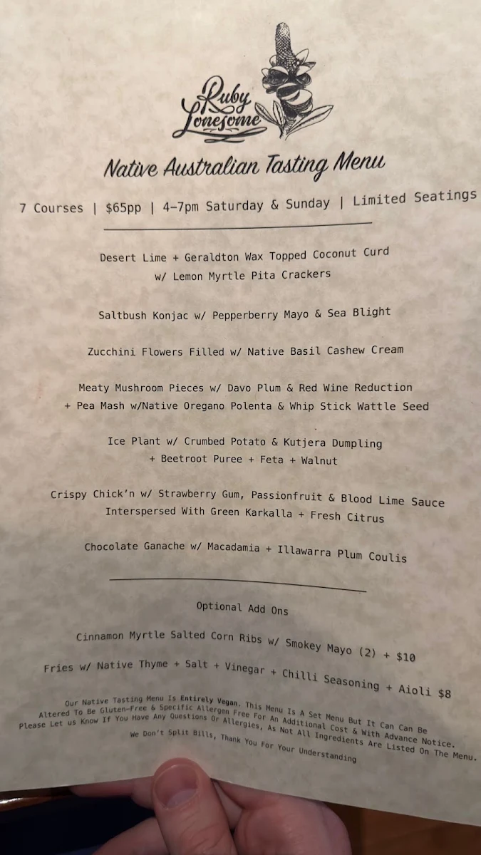 Menu, Celeste Cafe & Restaurant