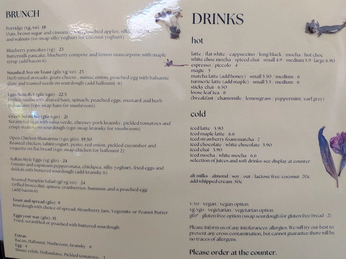 Menu photo 1