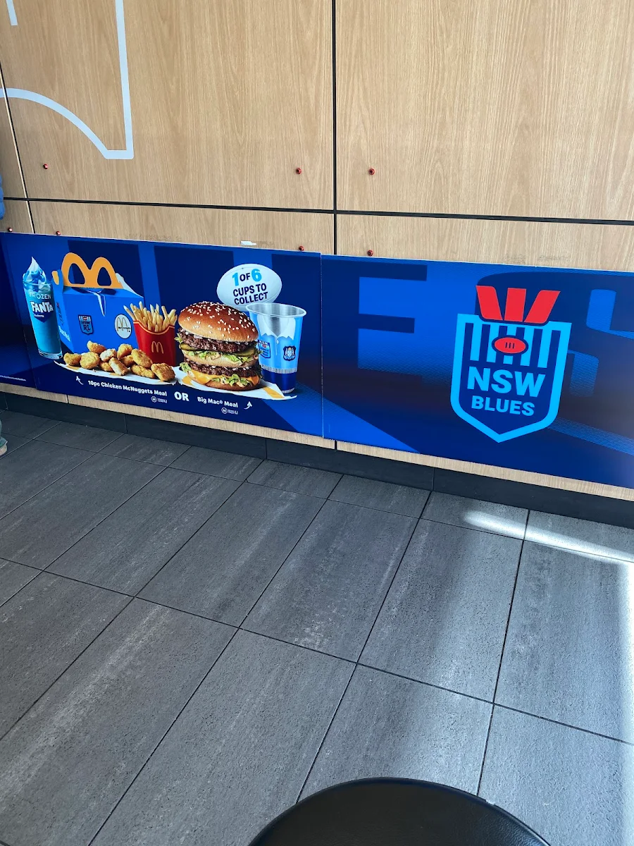 Menu, McDonald's Westmead