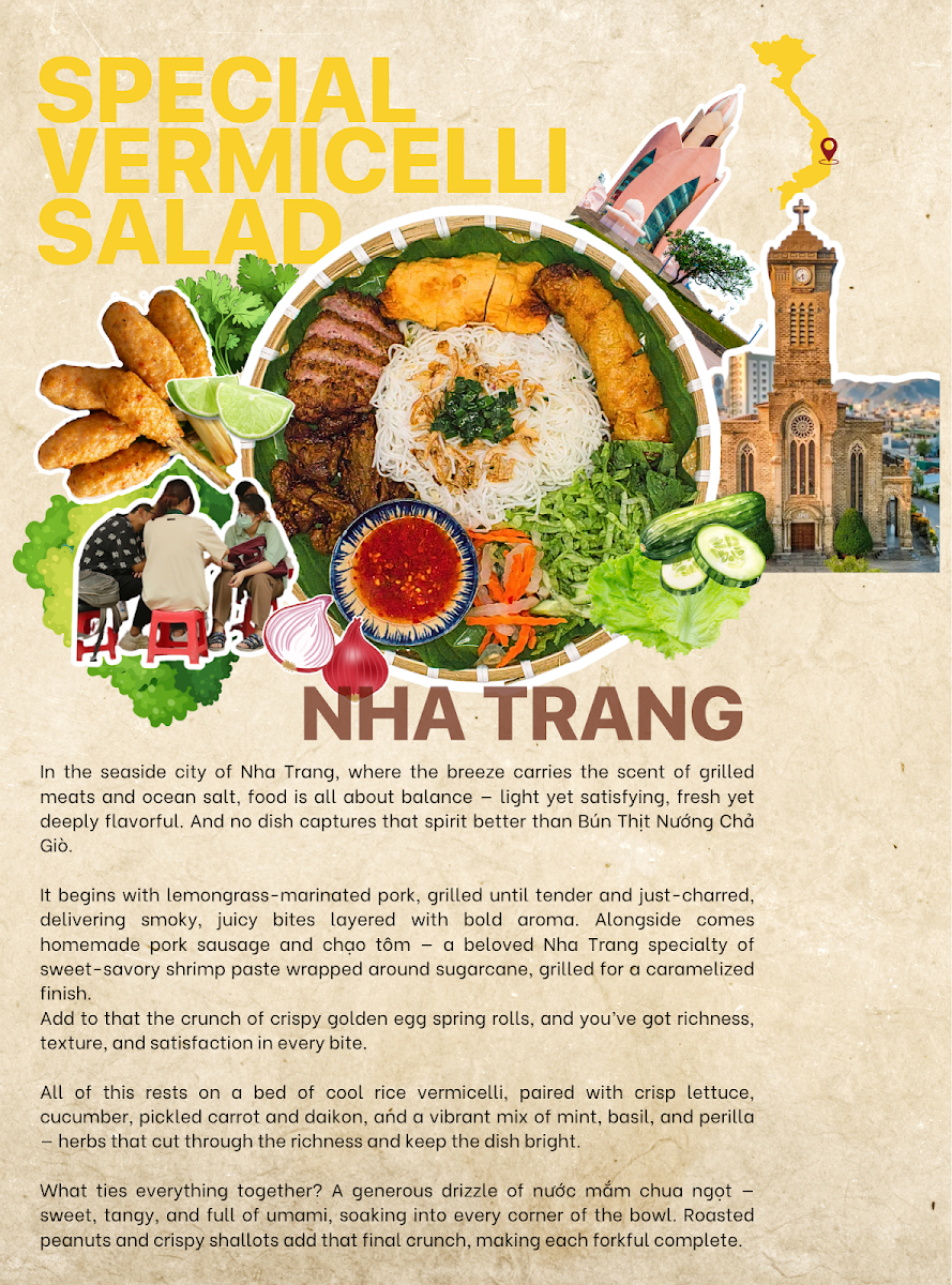 Menu, Bonjour Vietnam