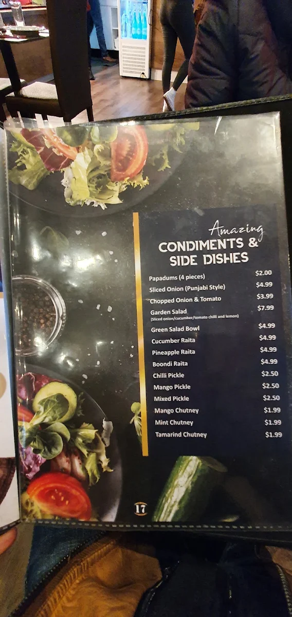 Menu, Delhi 6 Authentic Indian Restaurant