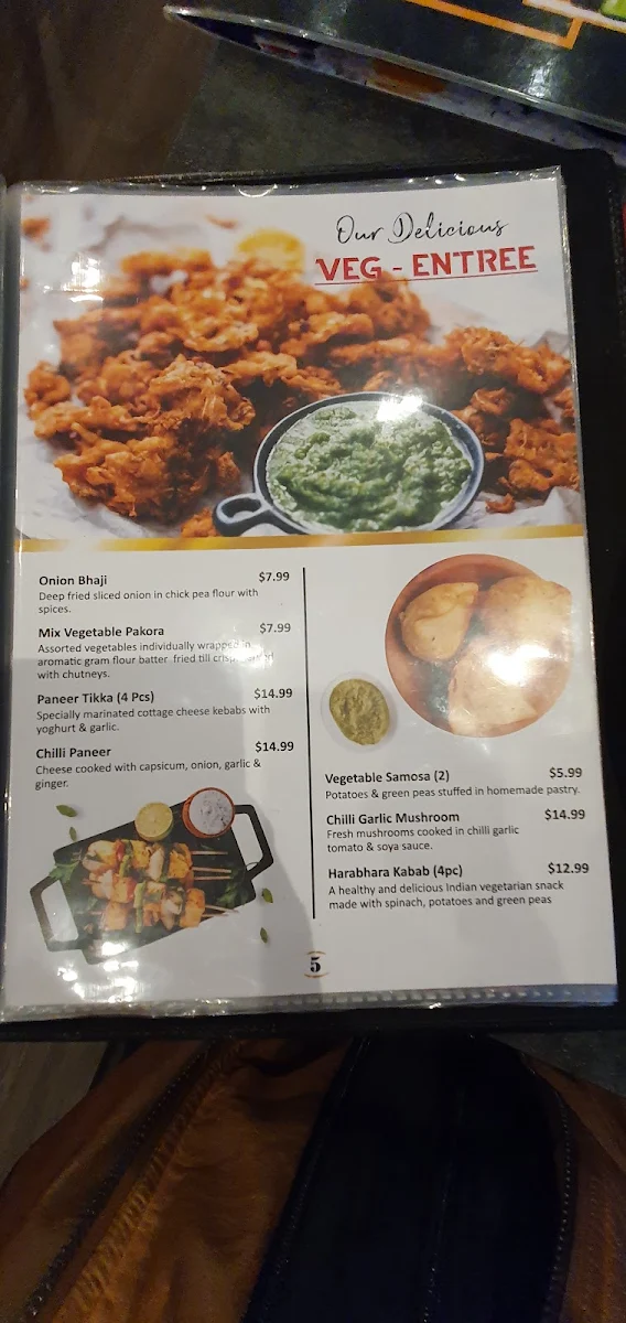 Menu, Delhi 6 Authentic Indian Restaurant