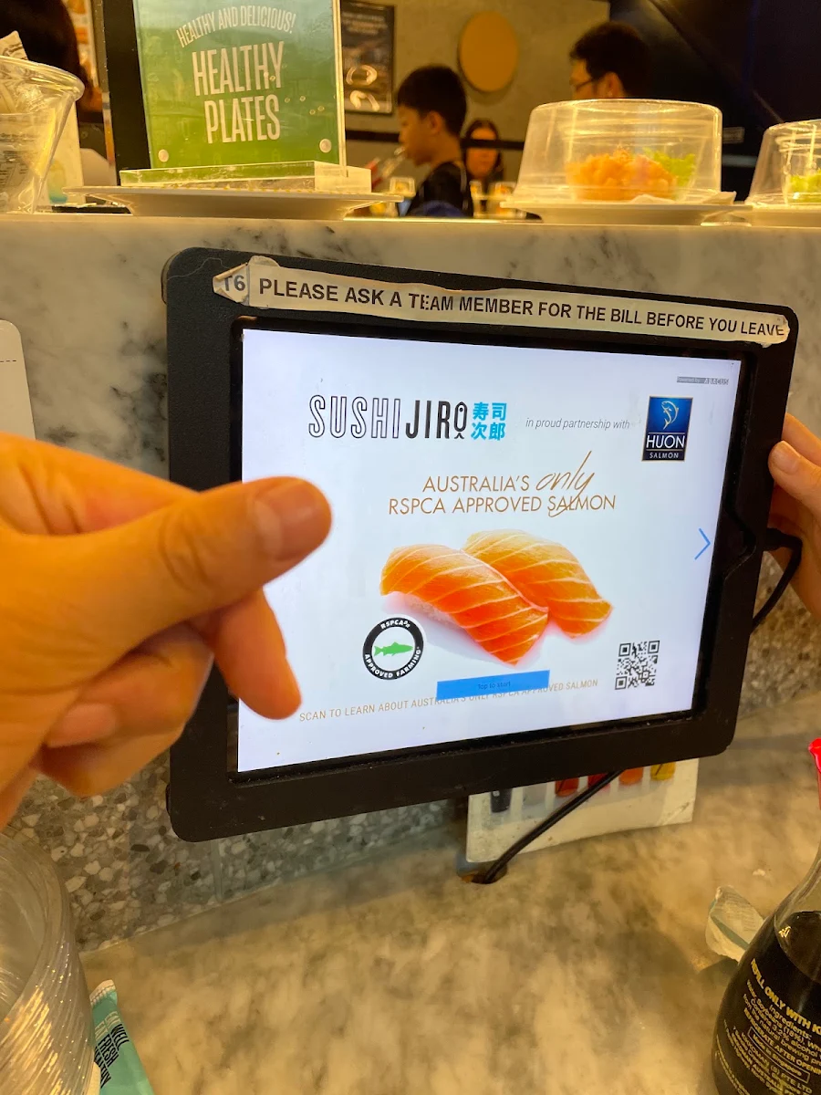 Menu, Sushi Jiro Knox Ozone