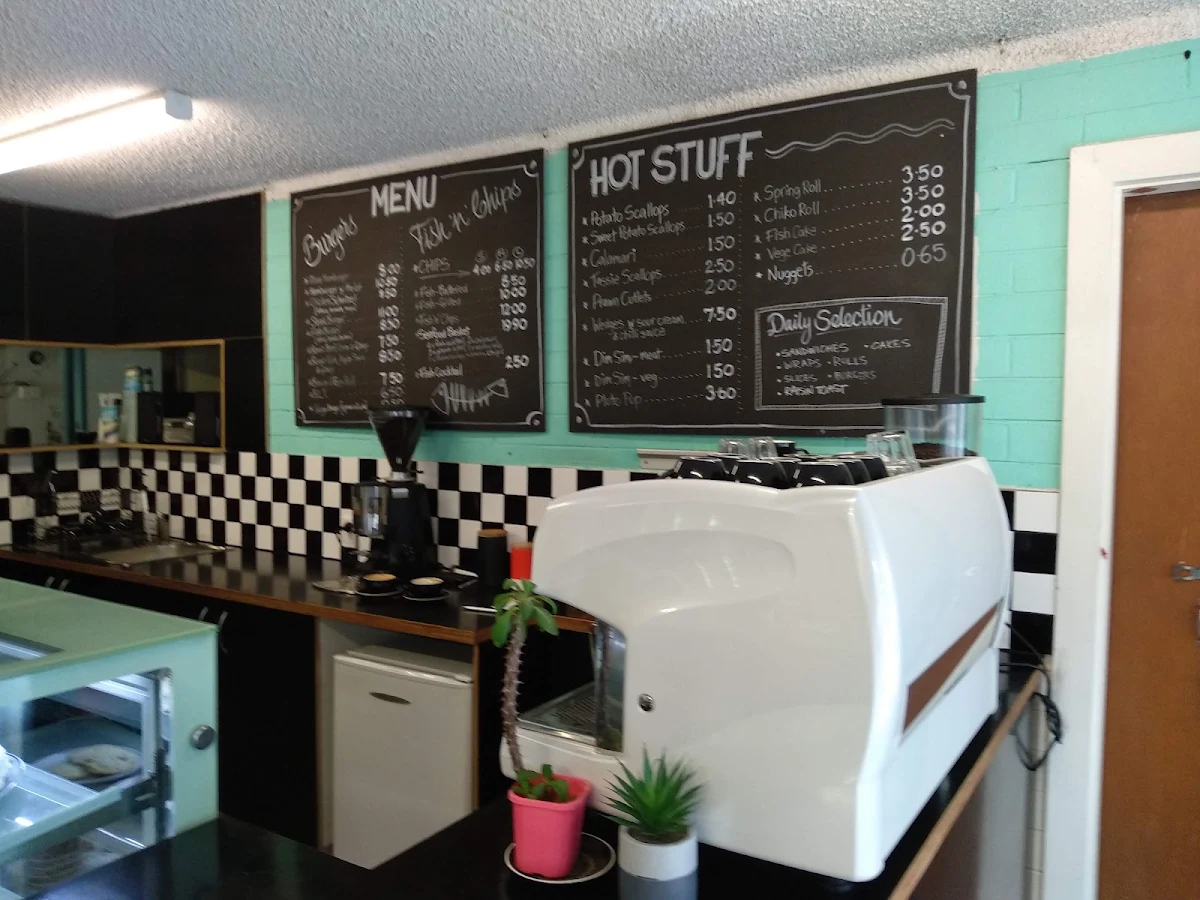 Menu, Surf Beach Cafe & Takeaway