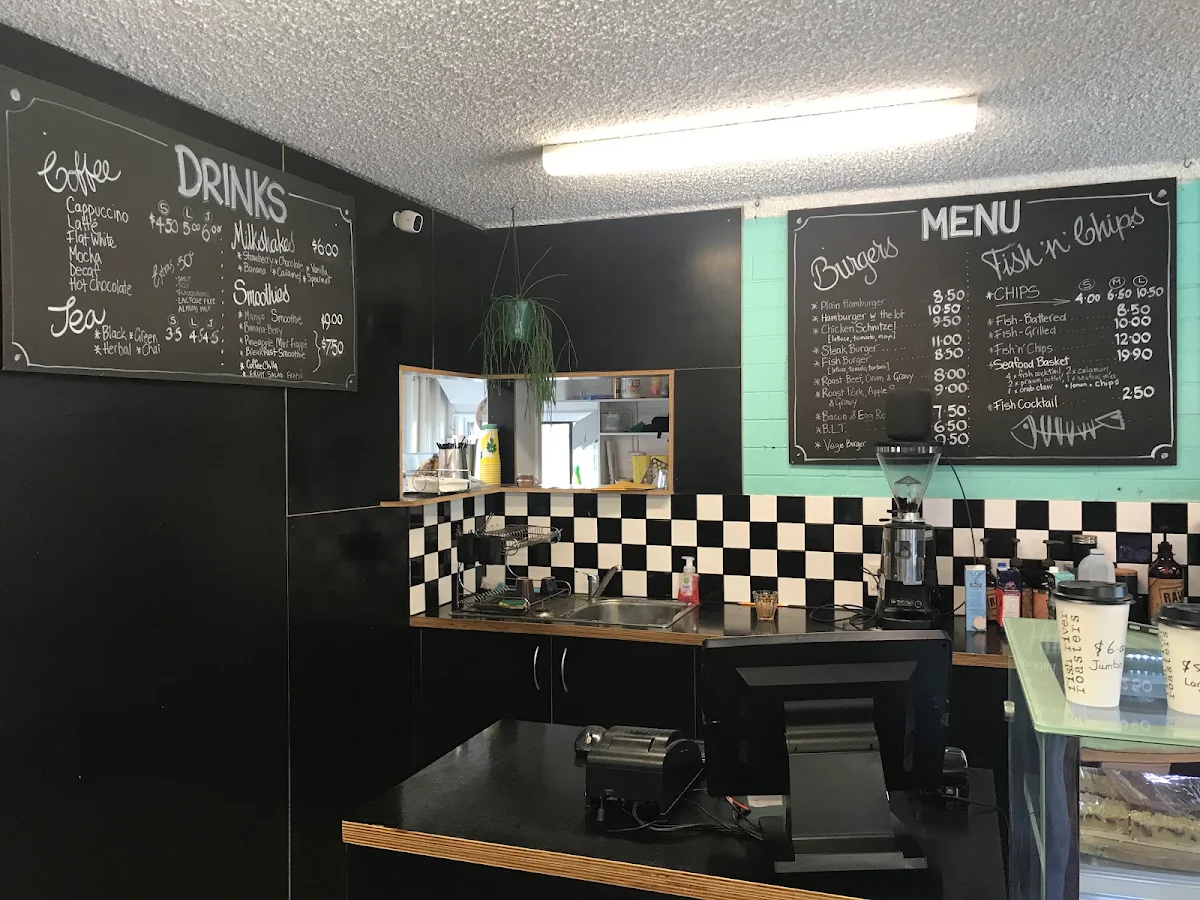 Menu, Surf Beach Cafe & Takeaway