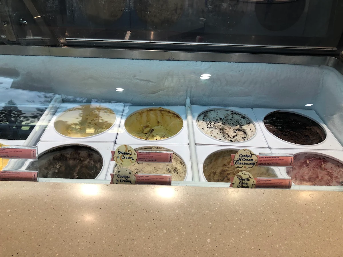 Menu, Baskin-Robbins Coolangatta Strand