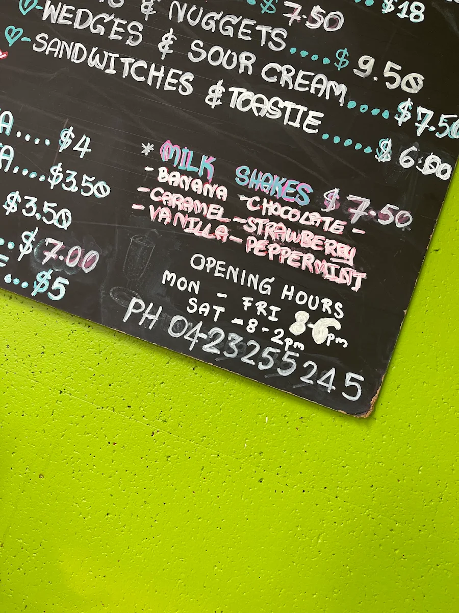 Menu, Kal Thai Coffee & Streetfood